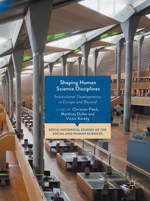 cover image of Shaping Human Science Disciplines